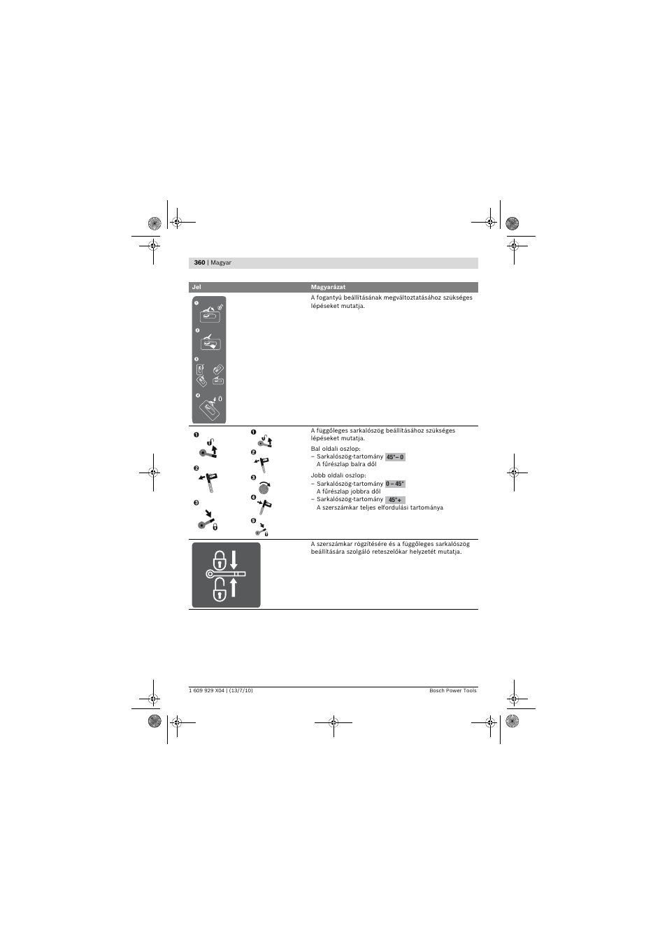 Bosch GCM 10 SD Professional User Manual | Page 360 / 630