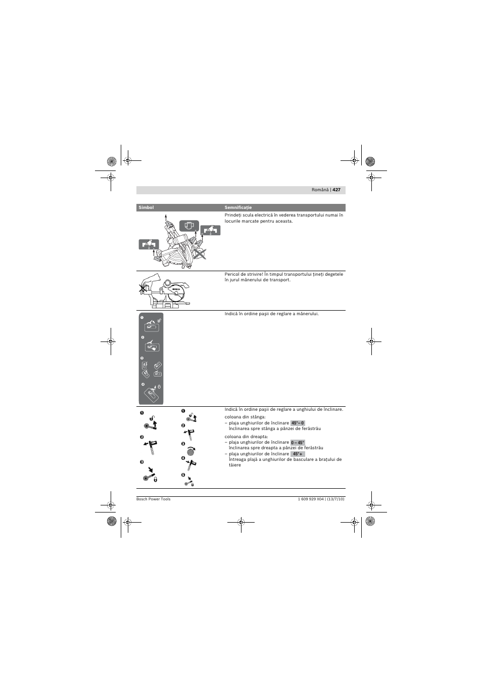 Bosch GCM 10 SD Professional User Manual | Page 427 / 630