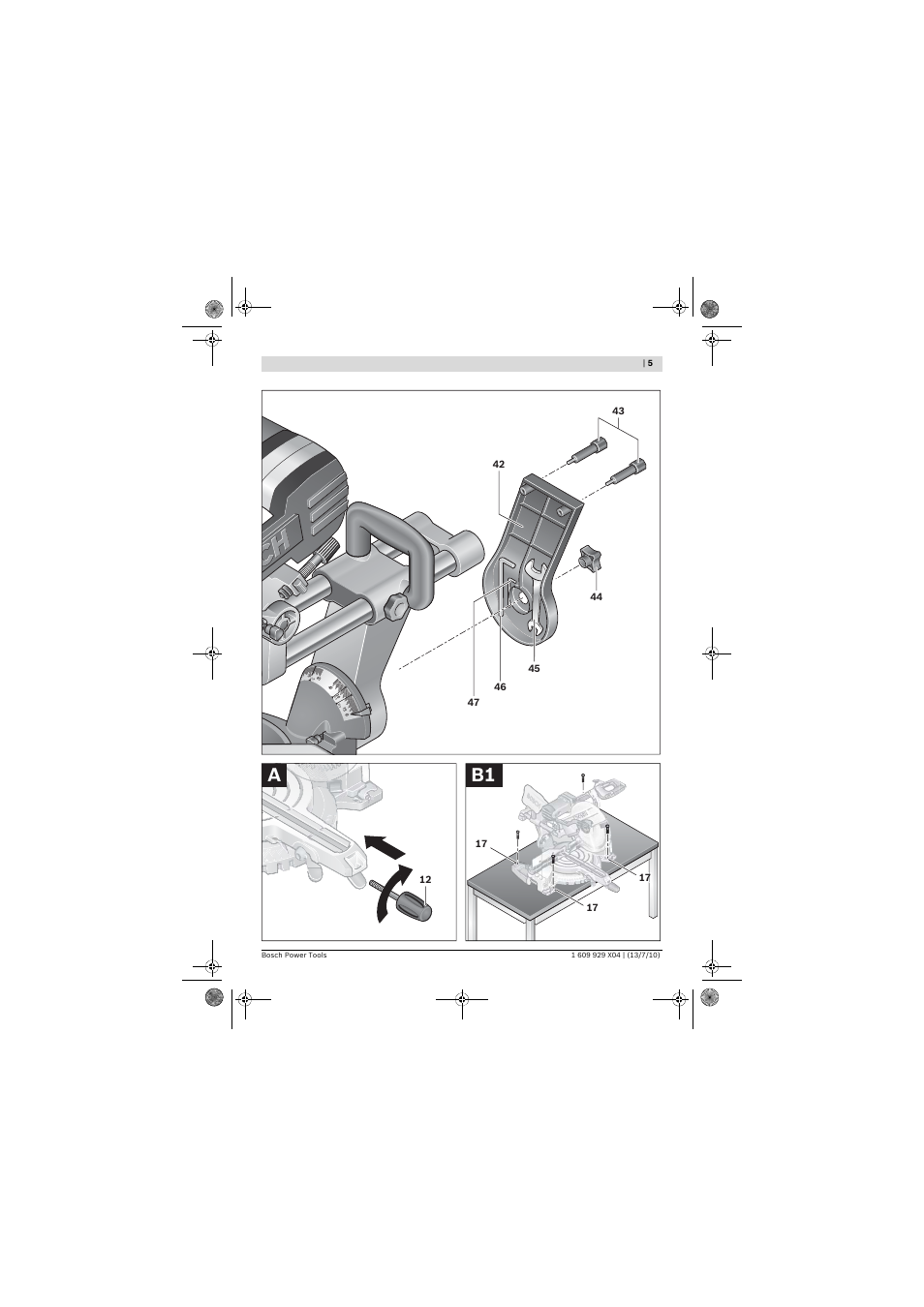 Bosch GCM 10 SD Professional User Manual | Page 5 / 630