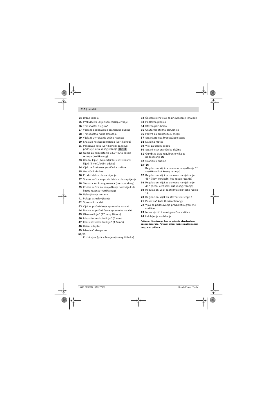 Bosch GCM 10 SD Professional User Manual | Page 516 / 630