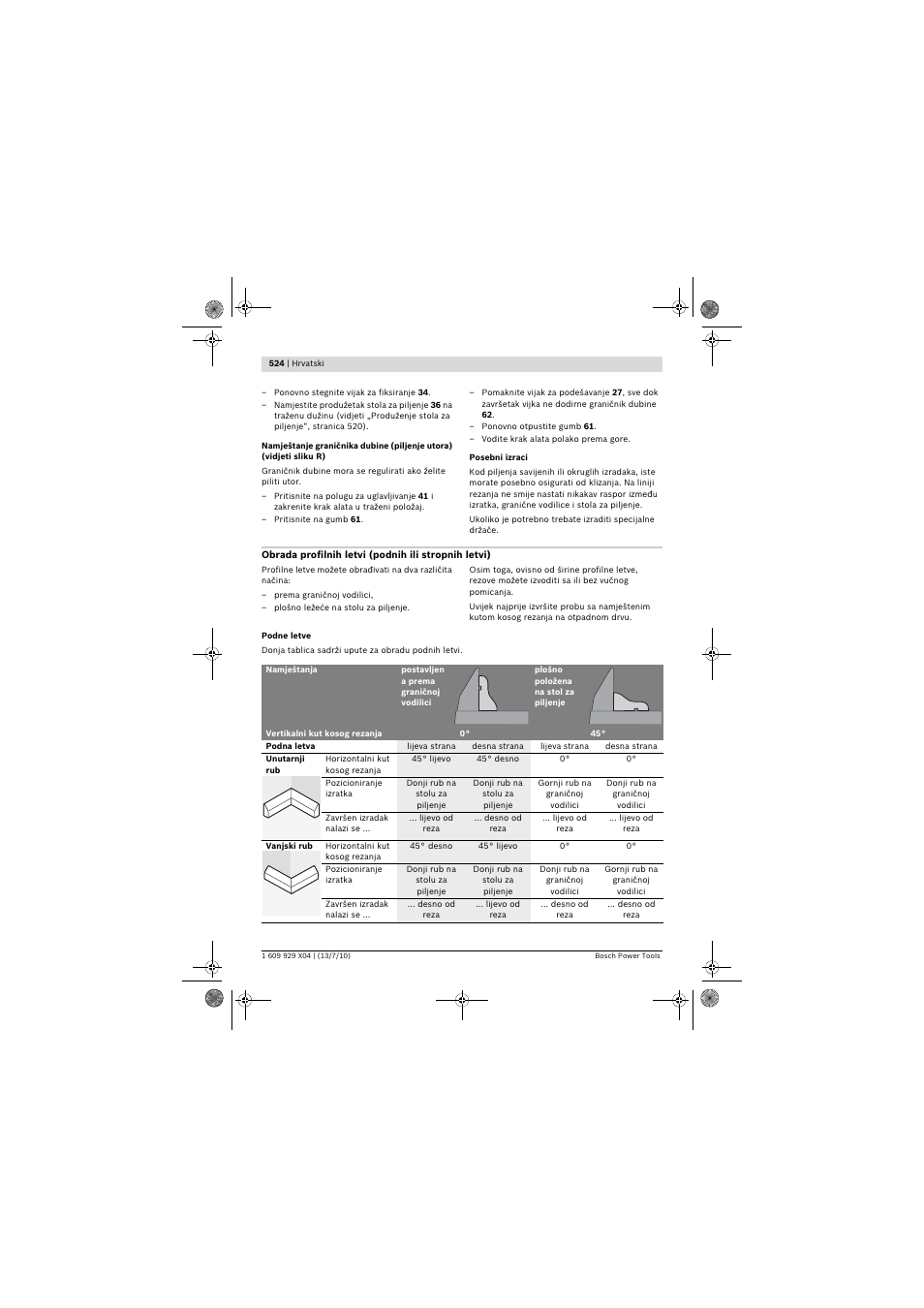 Bosch GCM 10 SD Professional User Manual | Page 524 / 630