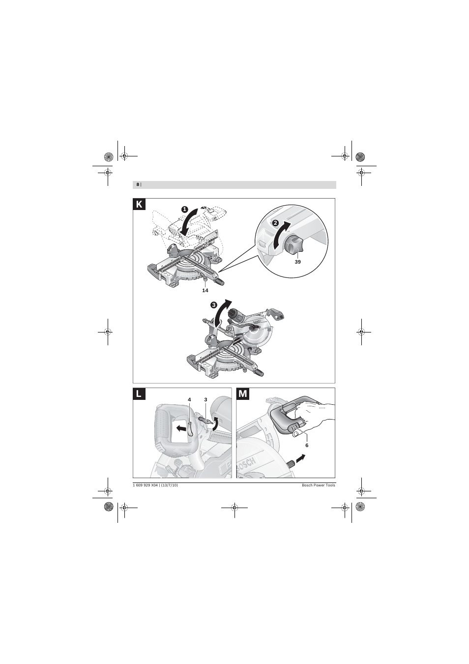 Bosch GCM 10 SD Professional User Manual | Page 8 / 630