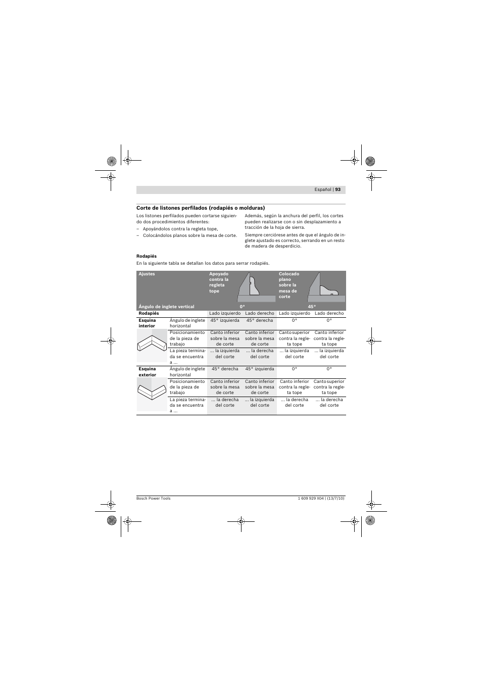 Bosch GCM 10 SD Professional User Manual | Page 93 / 630