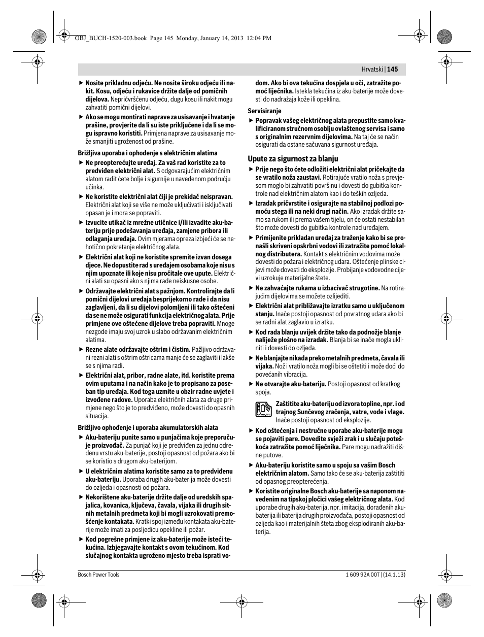 Bosch GHO 14,4 V-LI Professional User Manual | Page 145 / 180