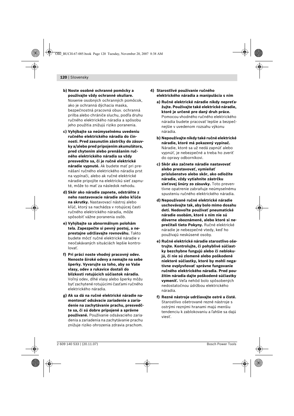 Bosch GSB 13 RE Professional User Manual | Page 120 / 210