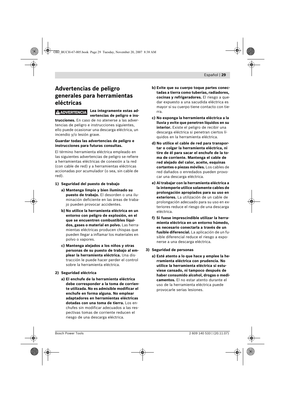 Bosch GSB 13 RE Professional User Manual | Page 29 / 210