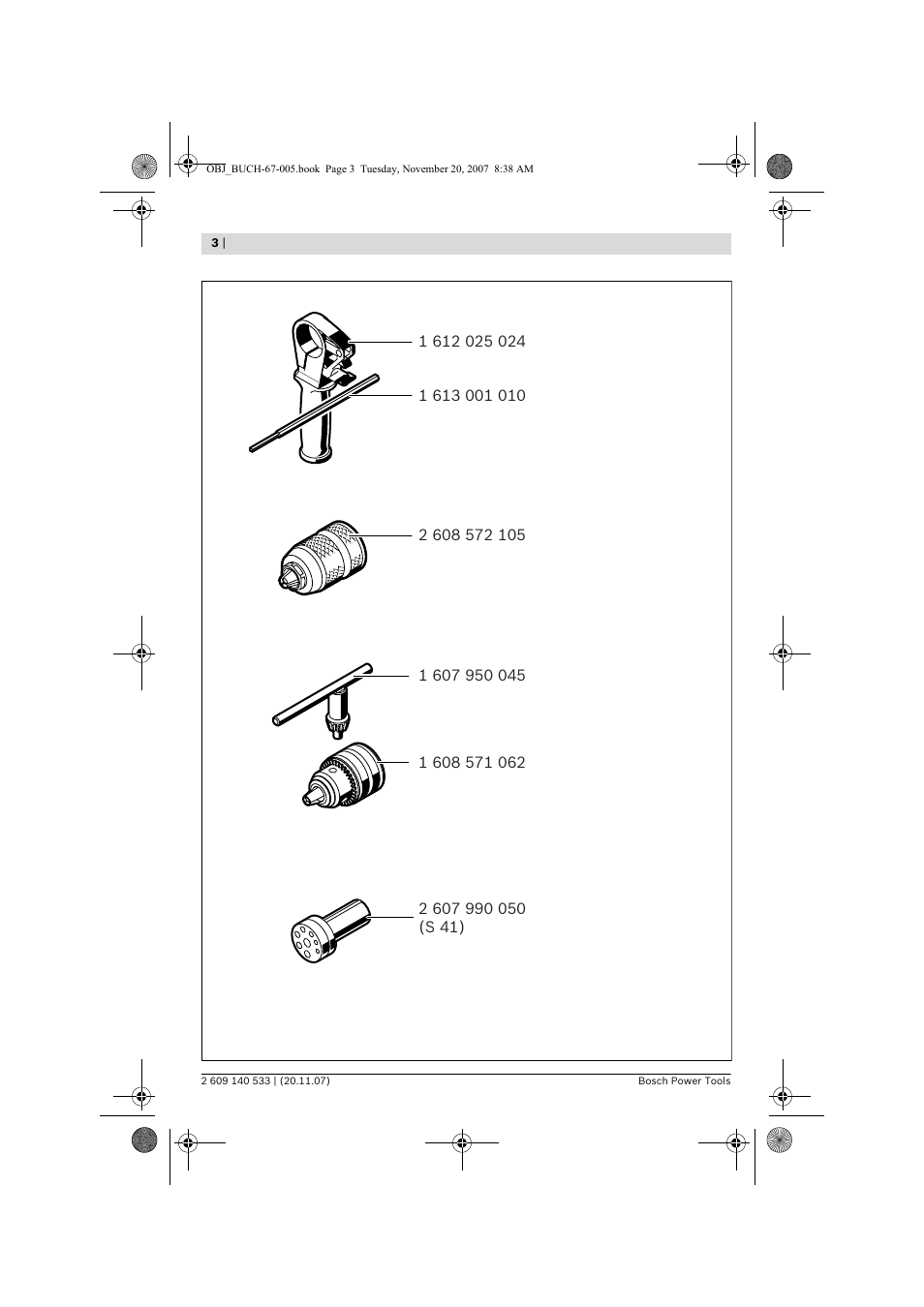 Bosch GSB 13 RE Professional User Manual | Page 3 / 210