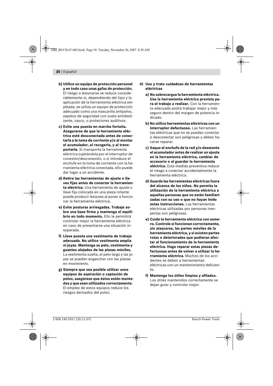 Bosch GSB 13 RE Professional User Manual | Page 30 / 210