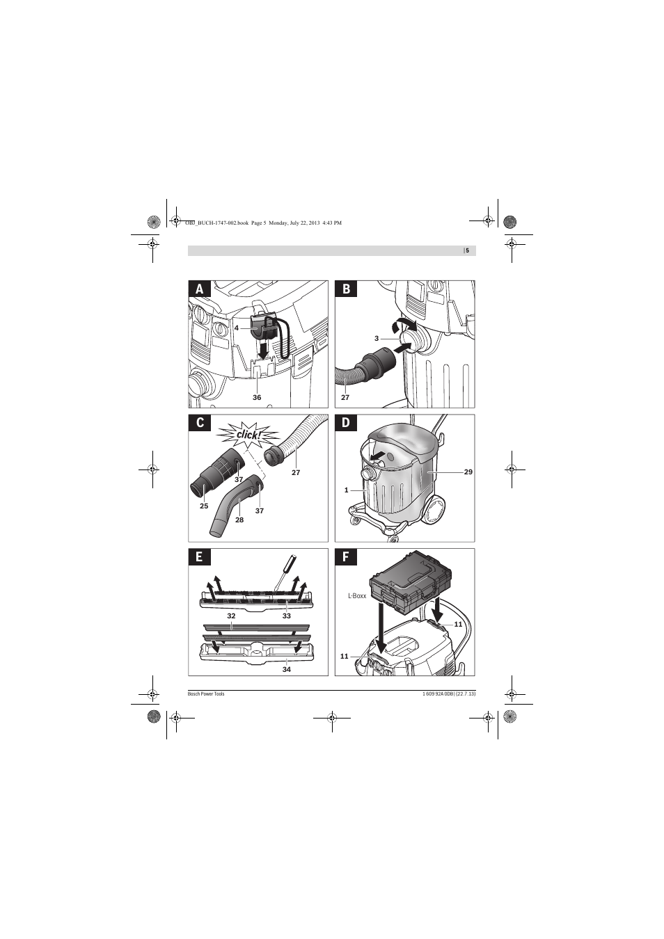 Bosch GAS 55 M AFC Professional User Manual | Page 5 / 264