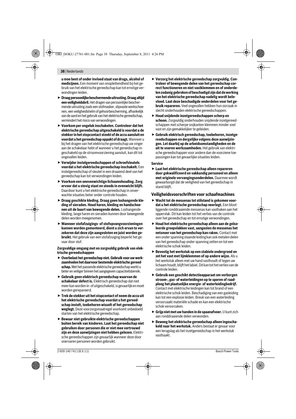 Bosch GHO 26-82 Professional User Manual | Page 38 / 142