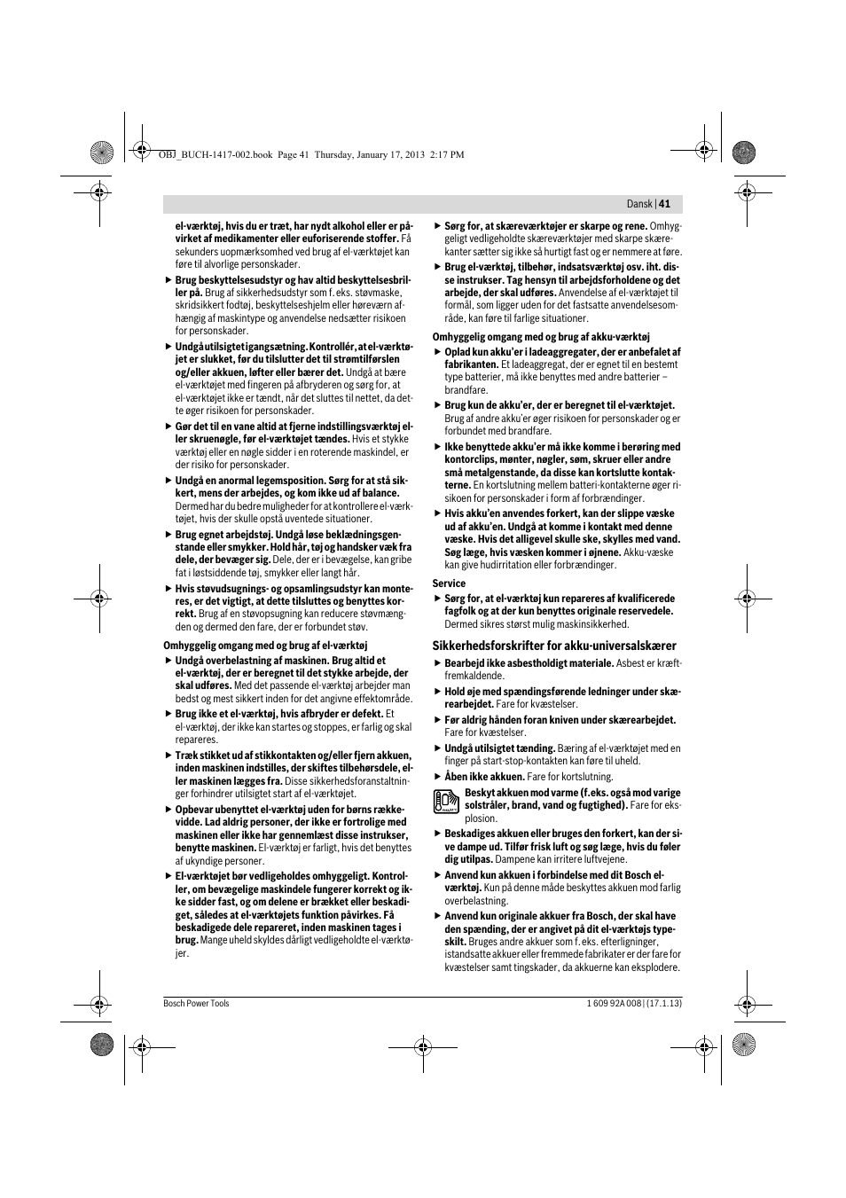 Bosch GUS 10,8 V-LI Professional User Manual | Page 41 / 145