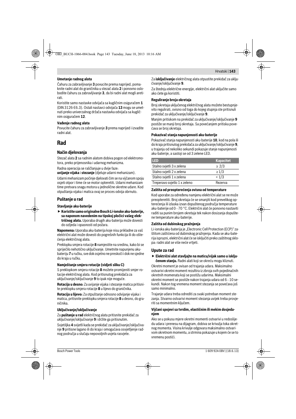 Bosch GDR 10,8-LI Professional User Manual | Page 143 / 171