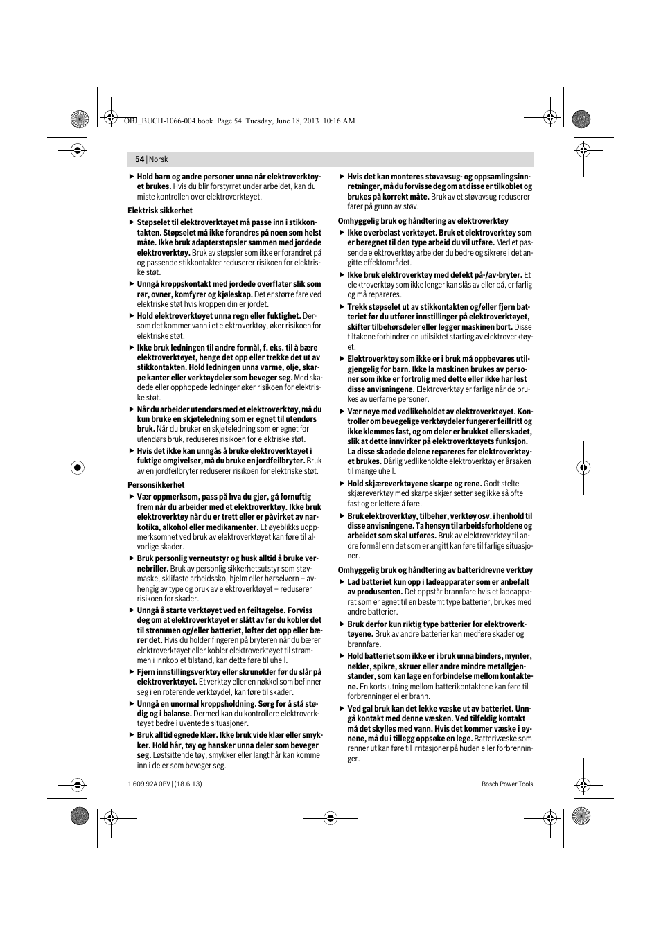 Bosch GDR 10,8-LI Professional User Manual | Page 54 / 171