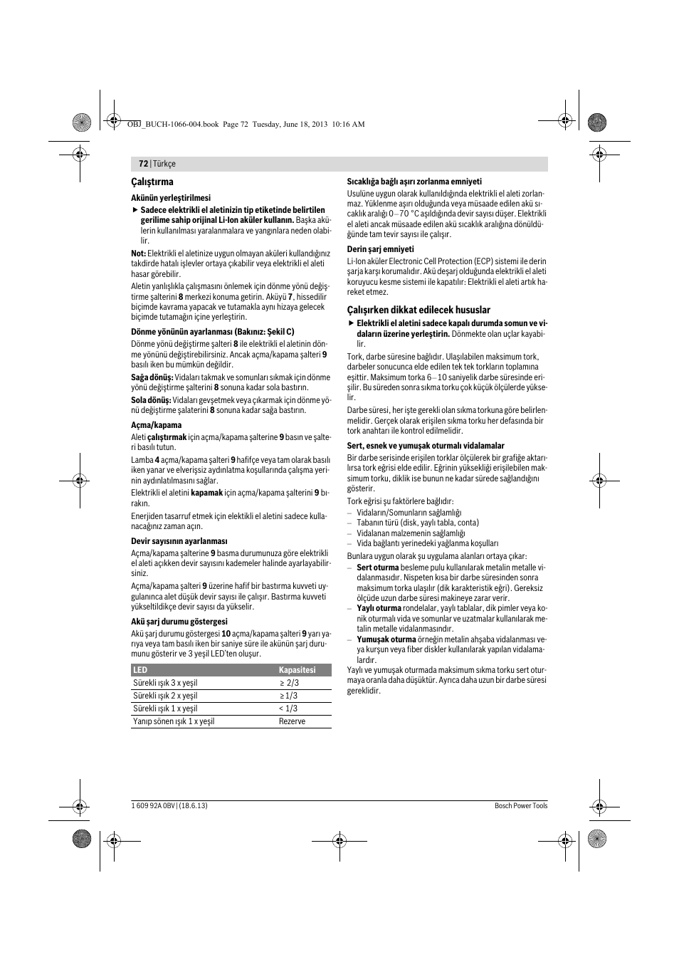 Bosch GDR 10,8-LI Professional User Manual | Page 72 / 171