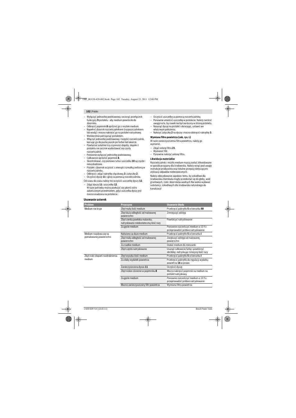 Bosch PFS 105 E User Manual | Page 102 / 193