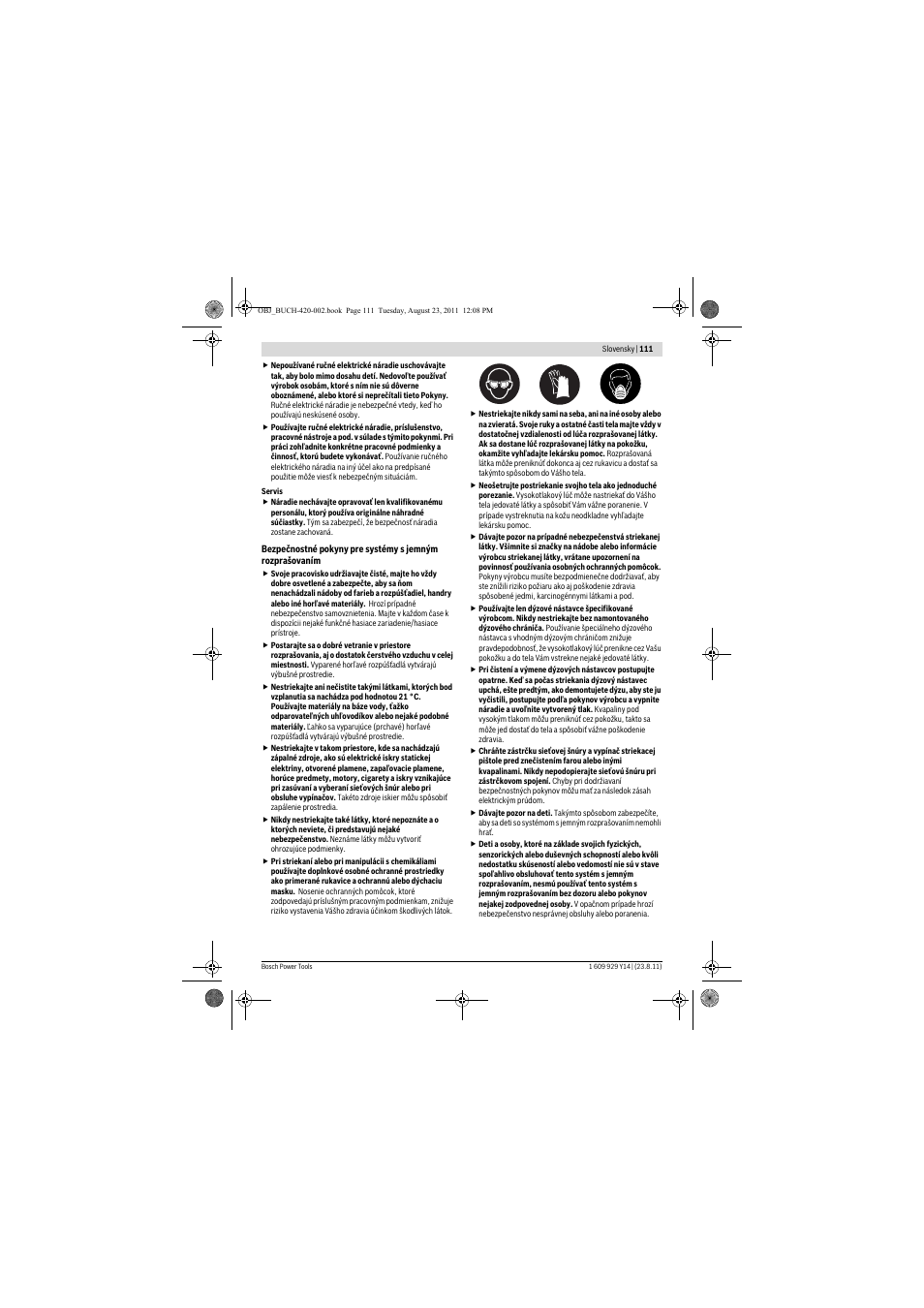 Bosch PFS 105 E User Manual | Page 111 / 193