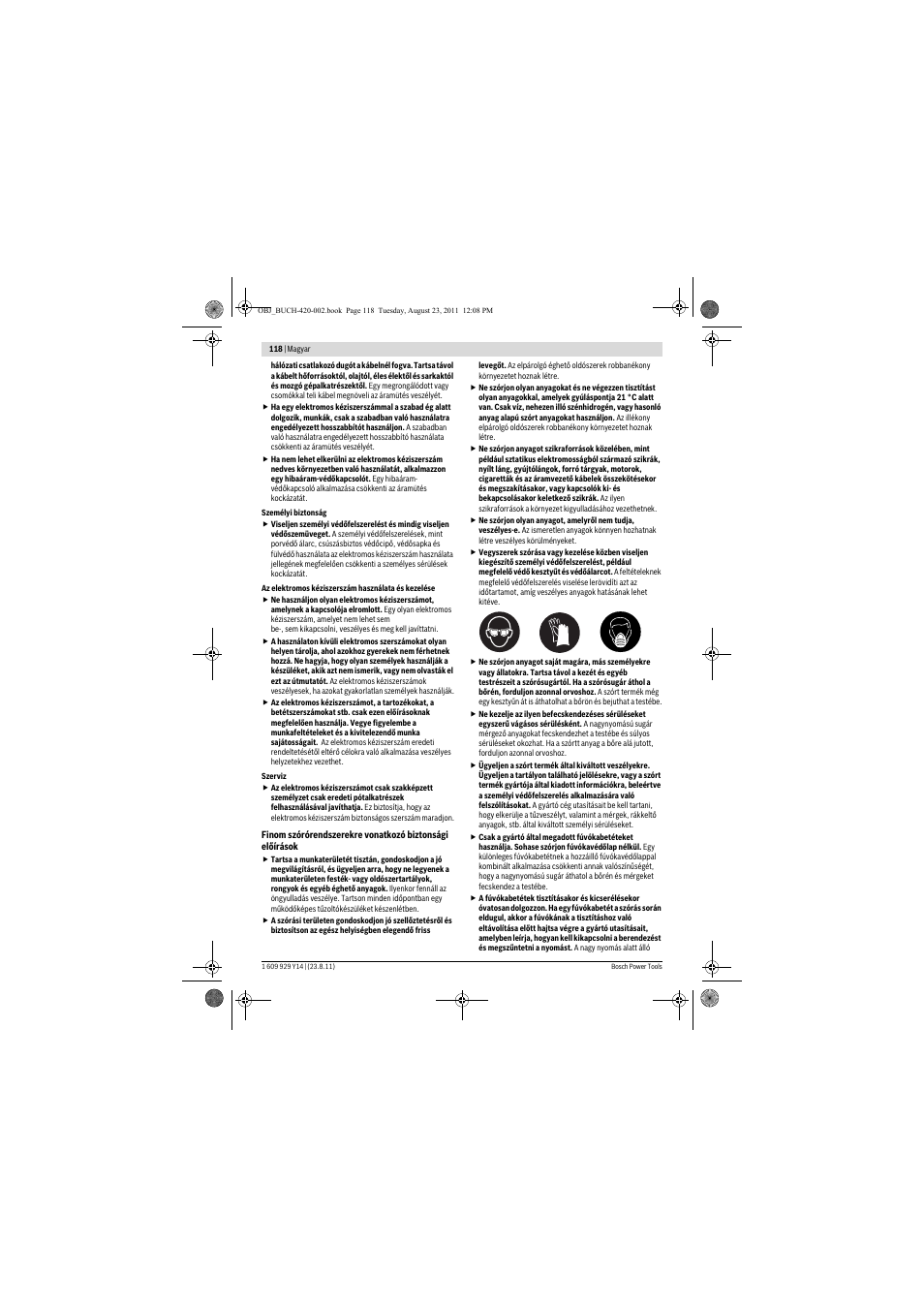 Bosch PFS 105 E User Manual | Page 118 / 193
