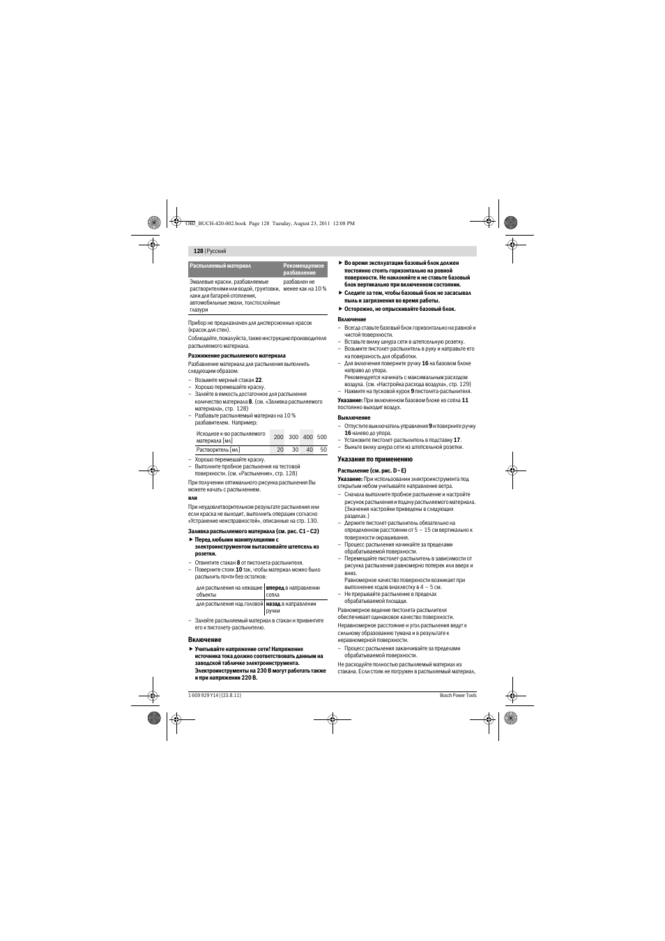 Bosch PFS 105 E User Manual | Page 128 / 193