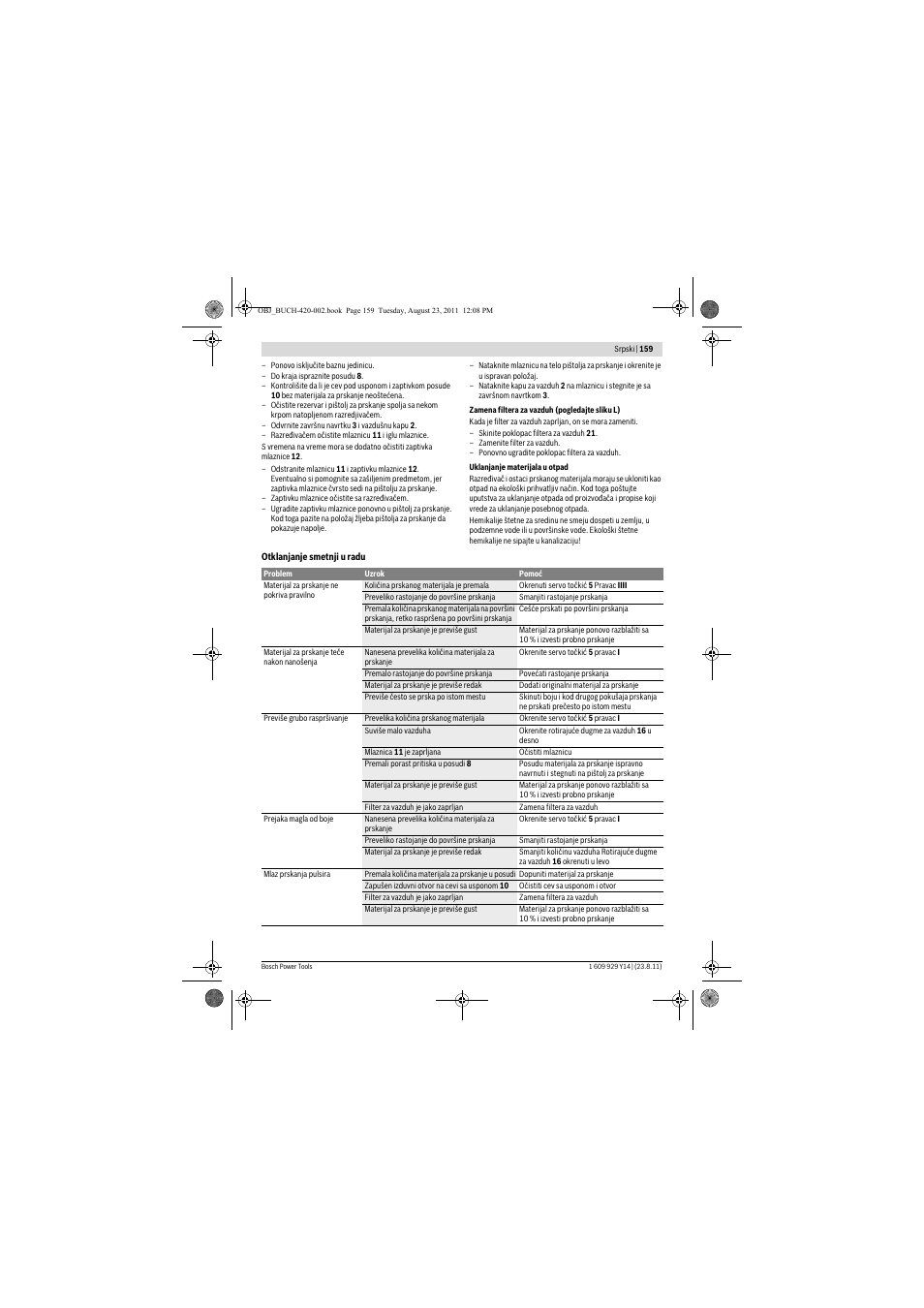 Bosch PFS 105 E User Manual | Page 159 / 193