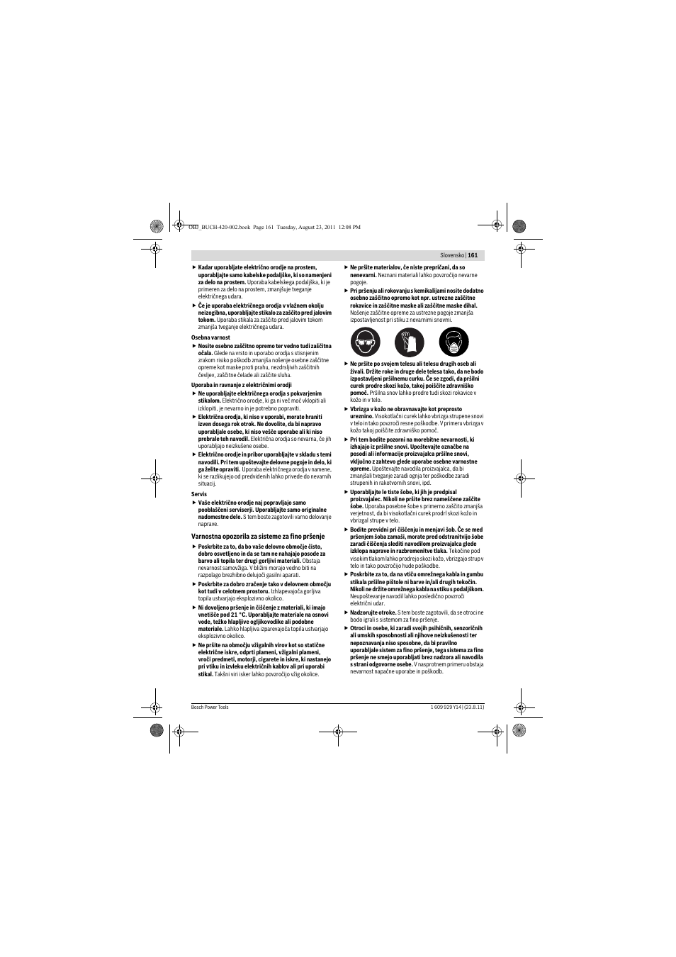 Bosch PFS 105 E User Manual | Page 161 / 193