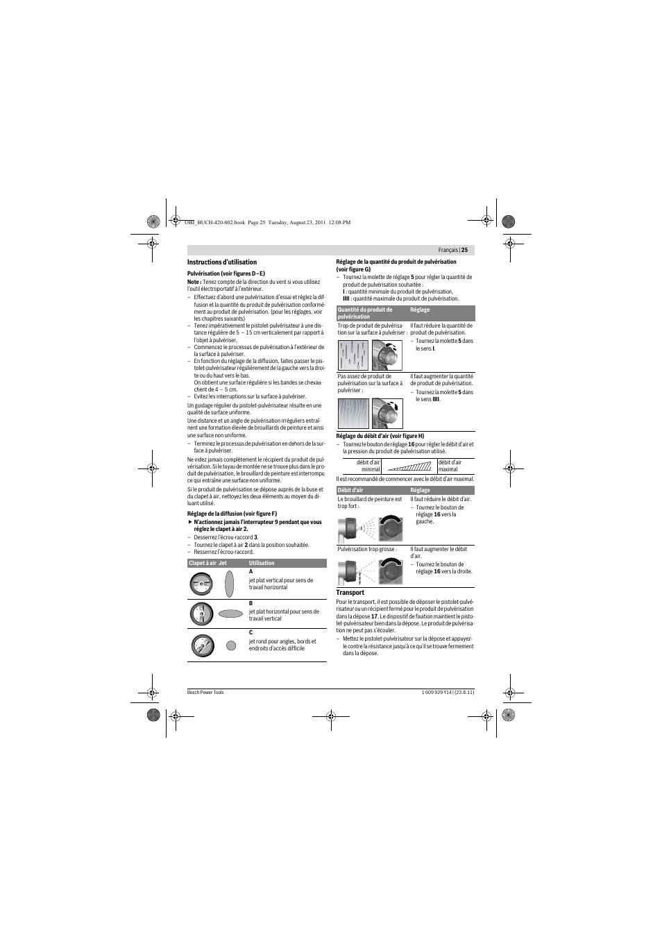 Bosch PFS 105 E User Manual | Page 25 / 193