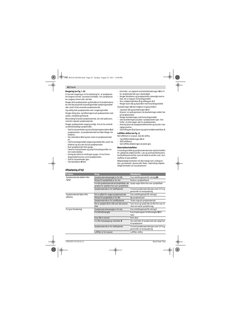 Bosch PFS 105 E User Manual | Page 62 / 193