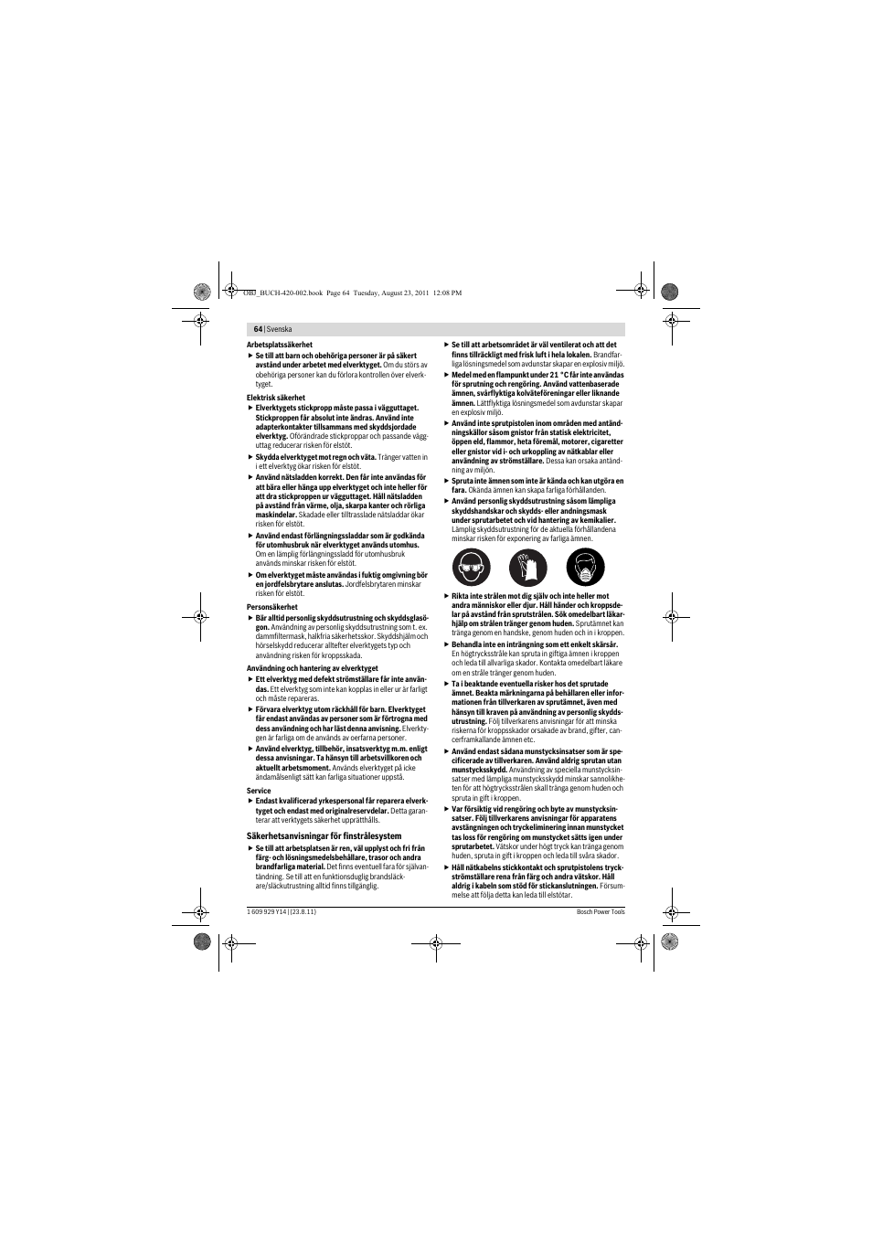 Bosch PFS 105 E User Manual | Page 64 / 193