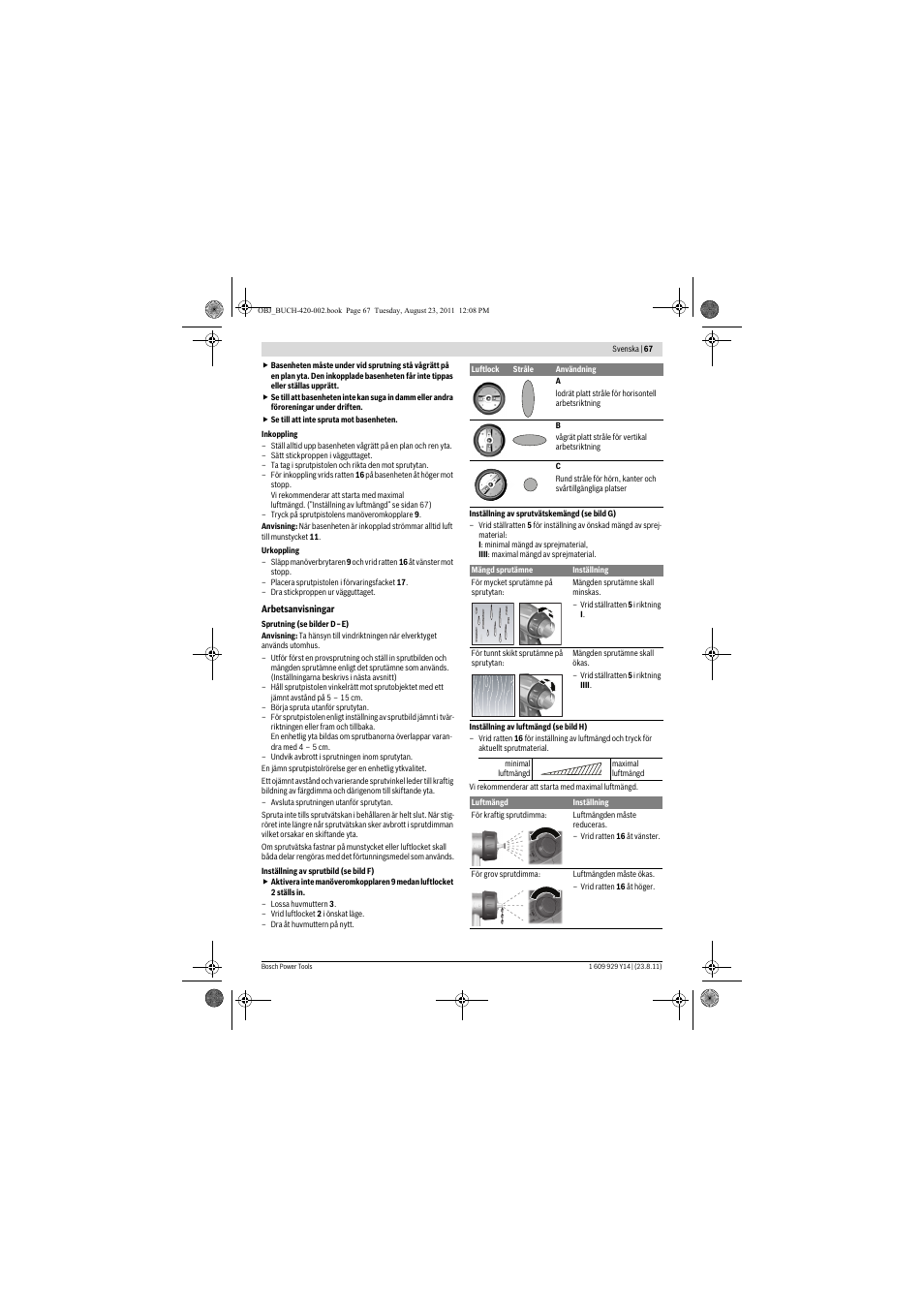 Bosch PFS 105 E User Manual | Page 67 / 193