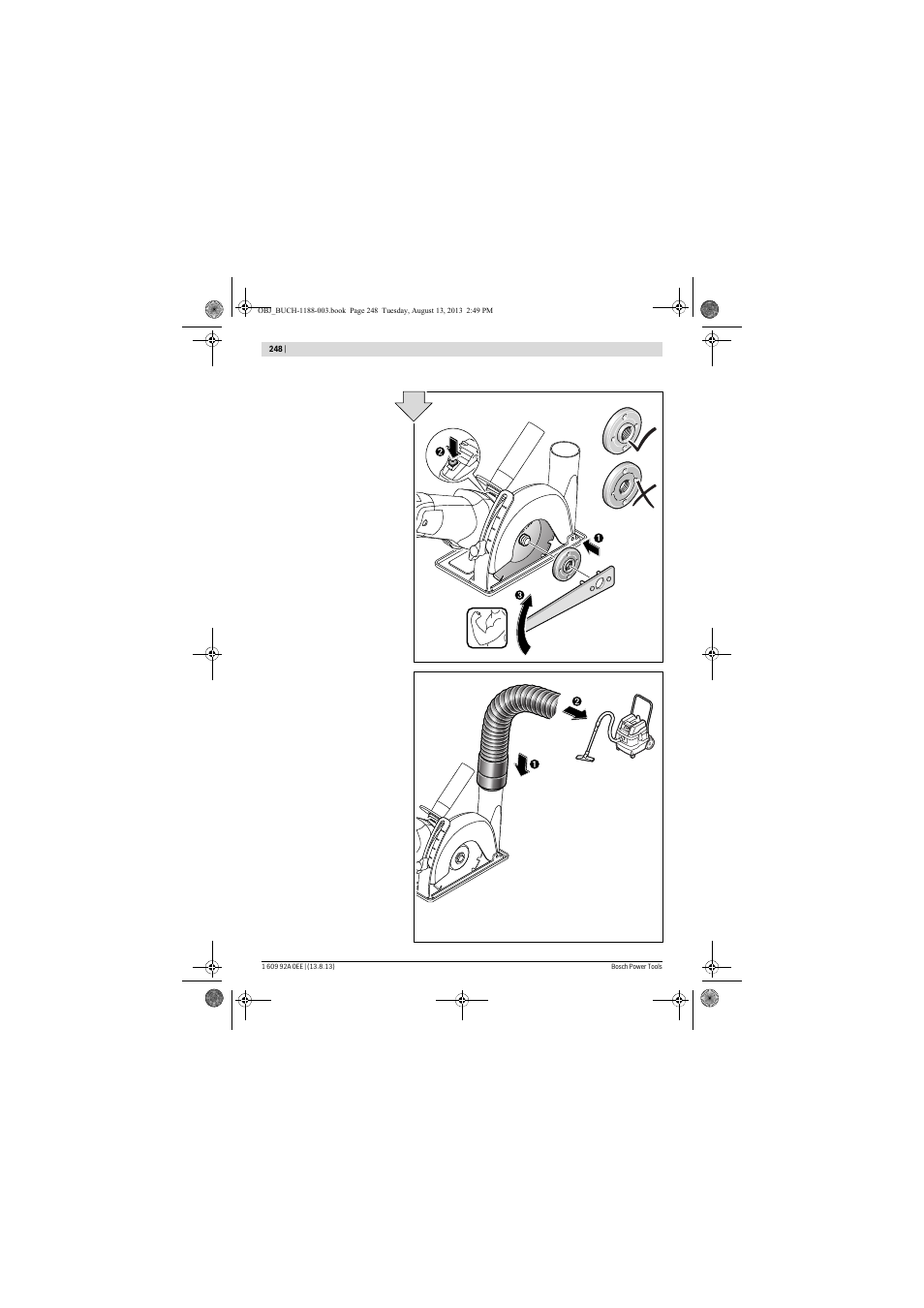 Bosch GWS 7-125 Professional User Manual | Page 248 / 257