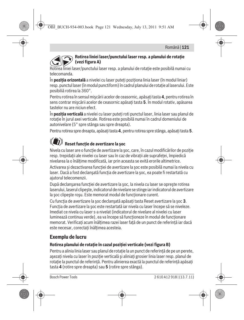 Bosch RC 1 Professional User Manual | Page 121 / 188