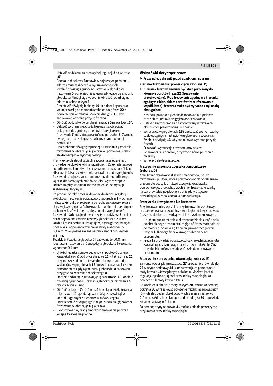 Bosch GOF 2000 CE Professional User Manual | Page 101 / 210