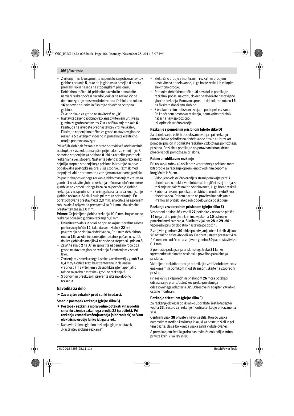 Bosch GOF 2000 CE Professional User Manual | Page 166 / 210