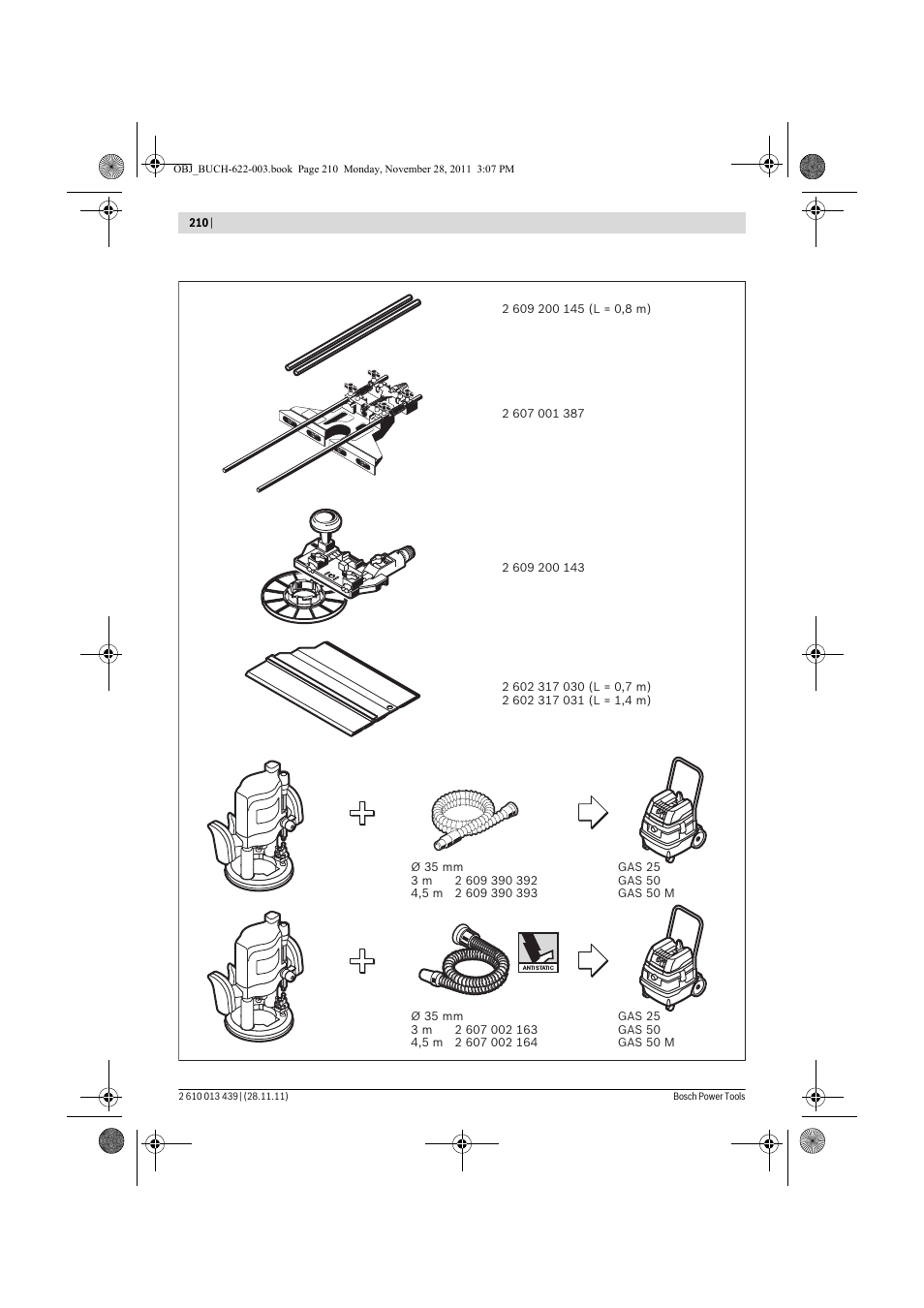 Bosch GOF 2000 CE Professional User Manual | Page 210 / 210