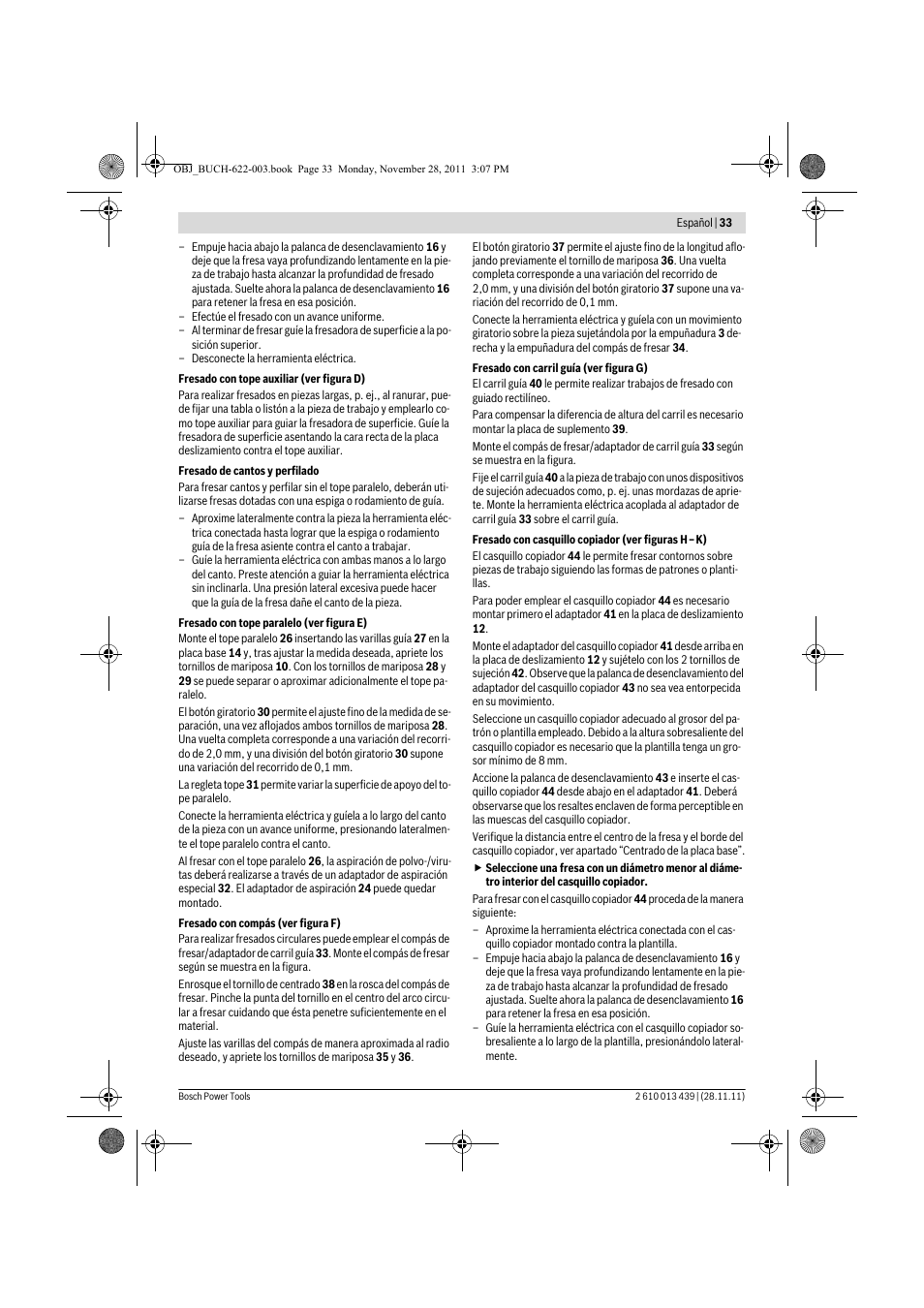 Bosch GOF 2000 CE Professional User Manual | Page 33 / 210