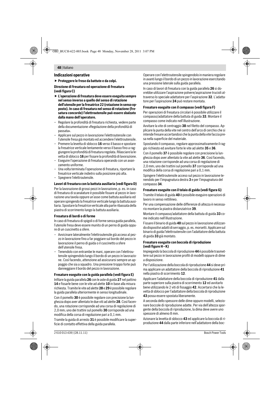 Bosch GOF 2000 CE Professional User Manual | Page 48 / 210