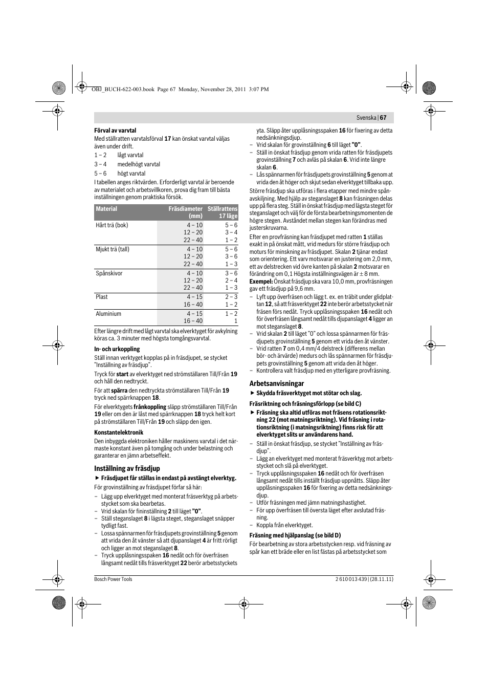 Bosch GOF 2000 CE Professional User Manual | Page 67 / 210