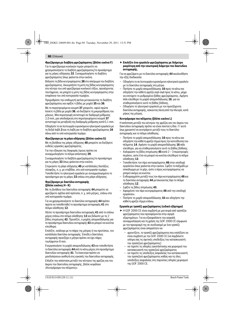 Bosch GOF 2000 CE Professional User Manual | Page 88 / 210