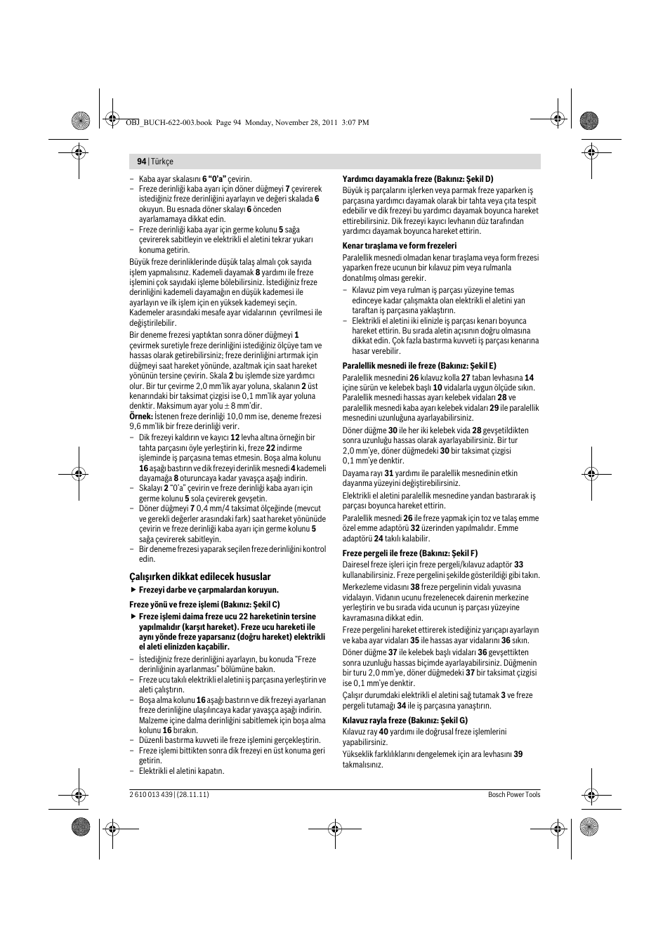 Bosch GOF 2000 CE Professional User Manual | Page 94 / 210