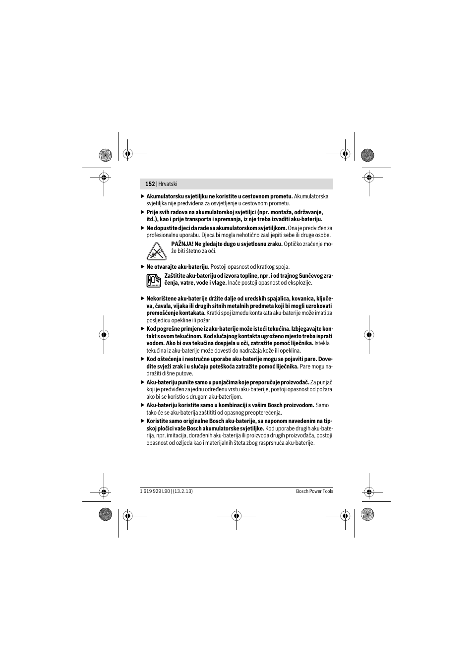 Bosch PLI 10,8 LI User Manual | Page 152 / 179