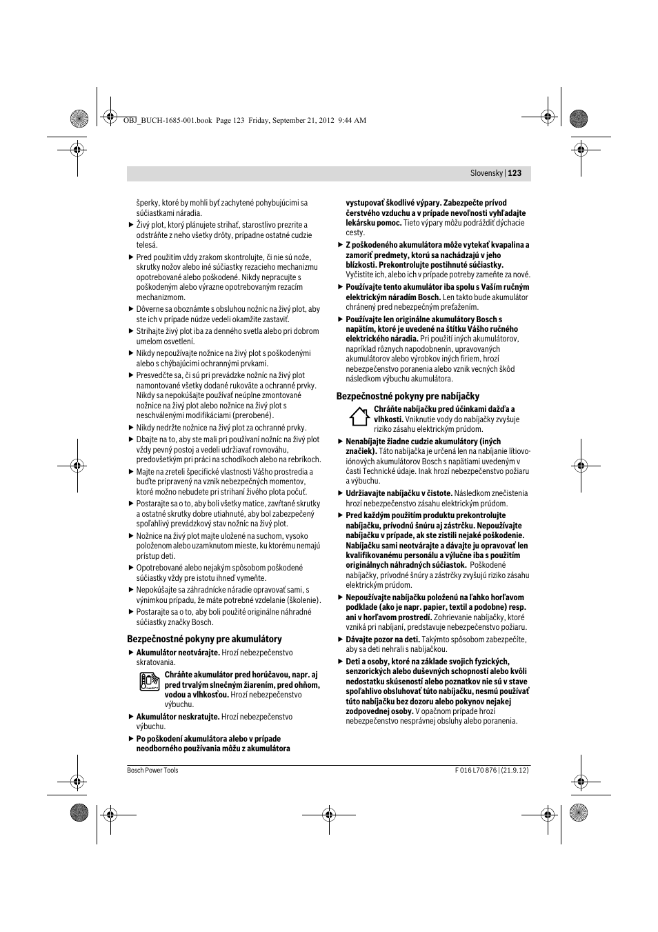 Bosch AHS 45-15 LI User Manual | Page 123 / 236