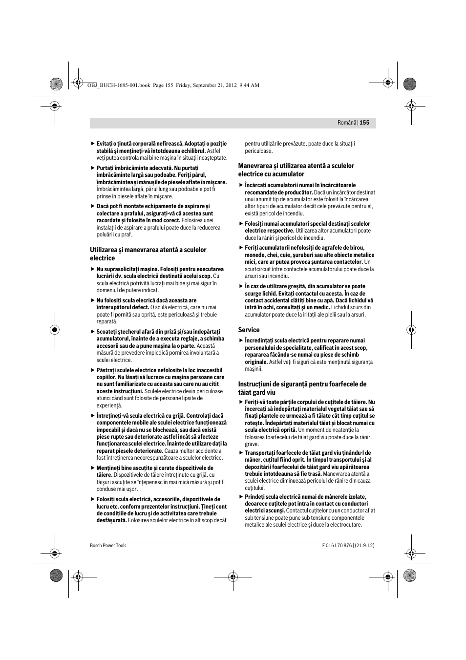 Bosch AHS 45-15 LI User Manual | Page 155 / 236