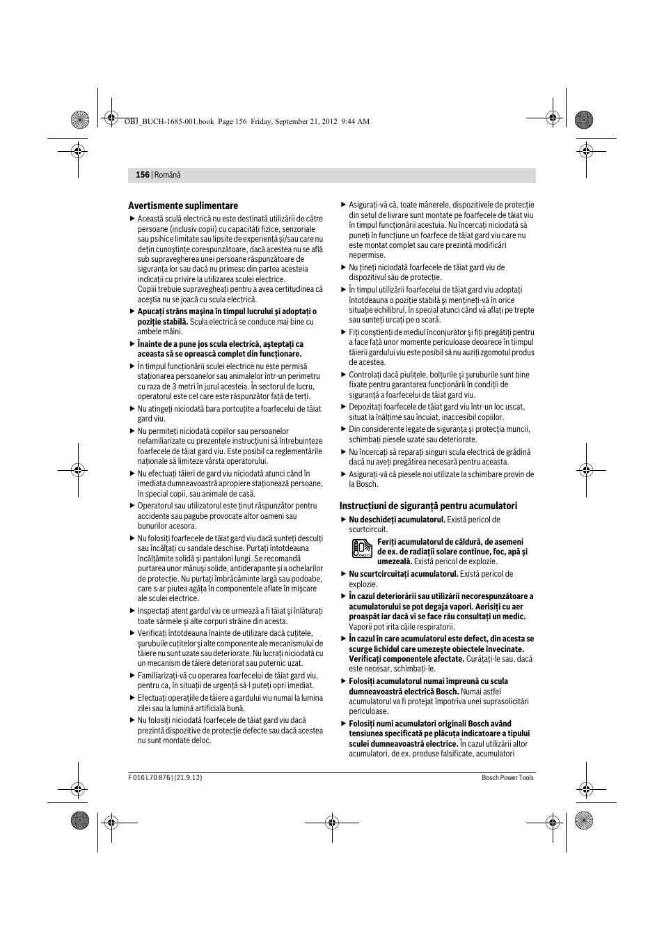 Bosch AHS 45-15 LI User Manual | Page 156 / 236