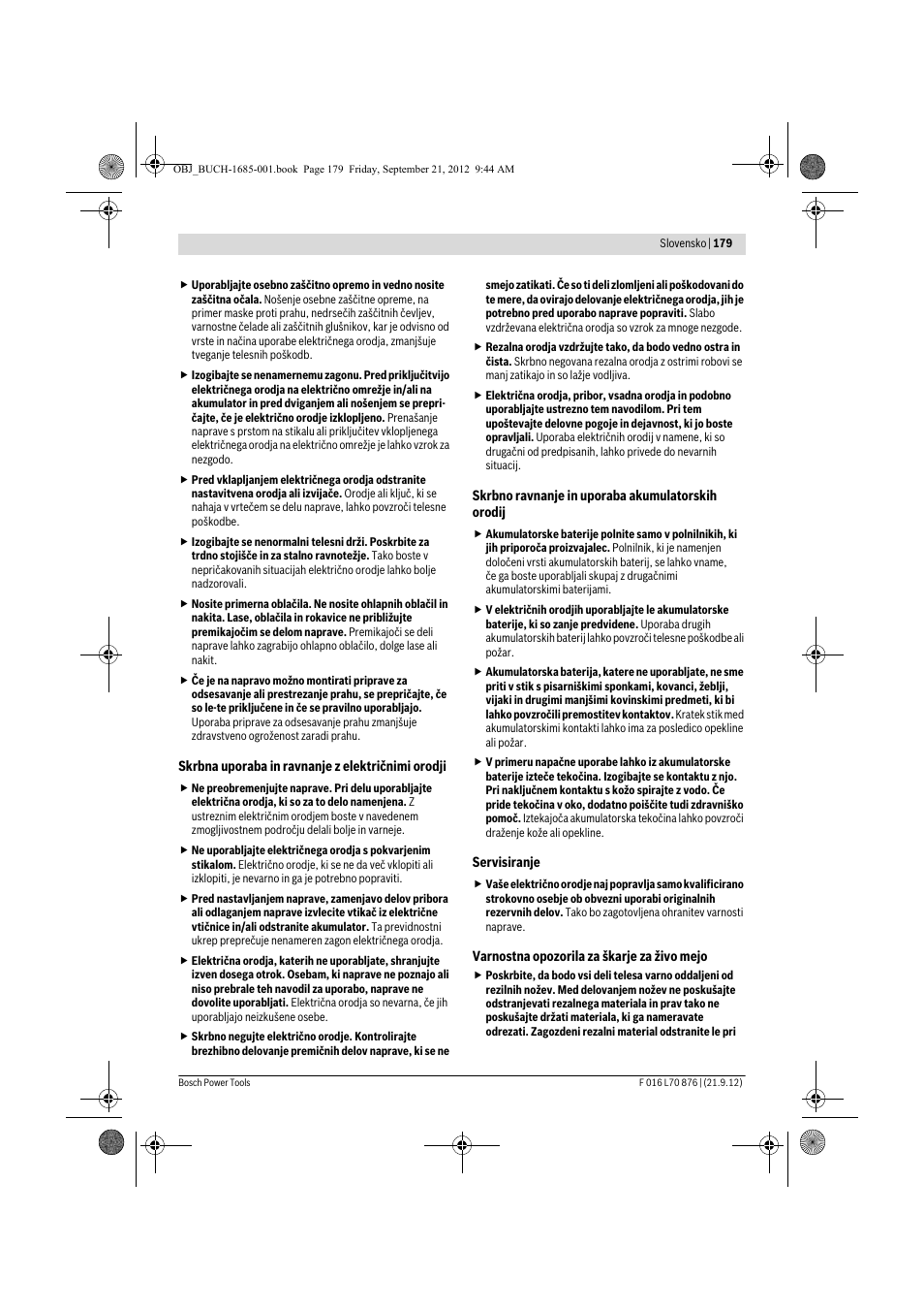 Bosch AHS 45-15 LI User Manual | Page 179 / 236