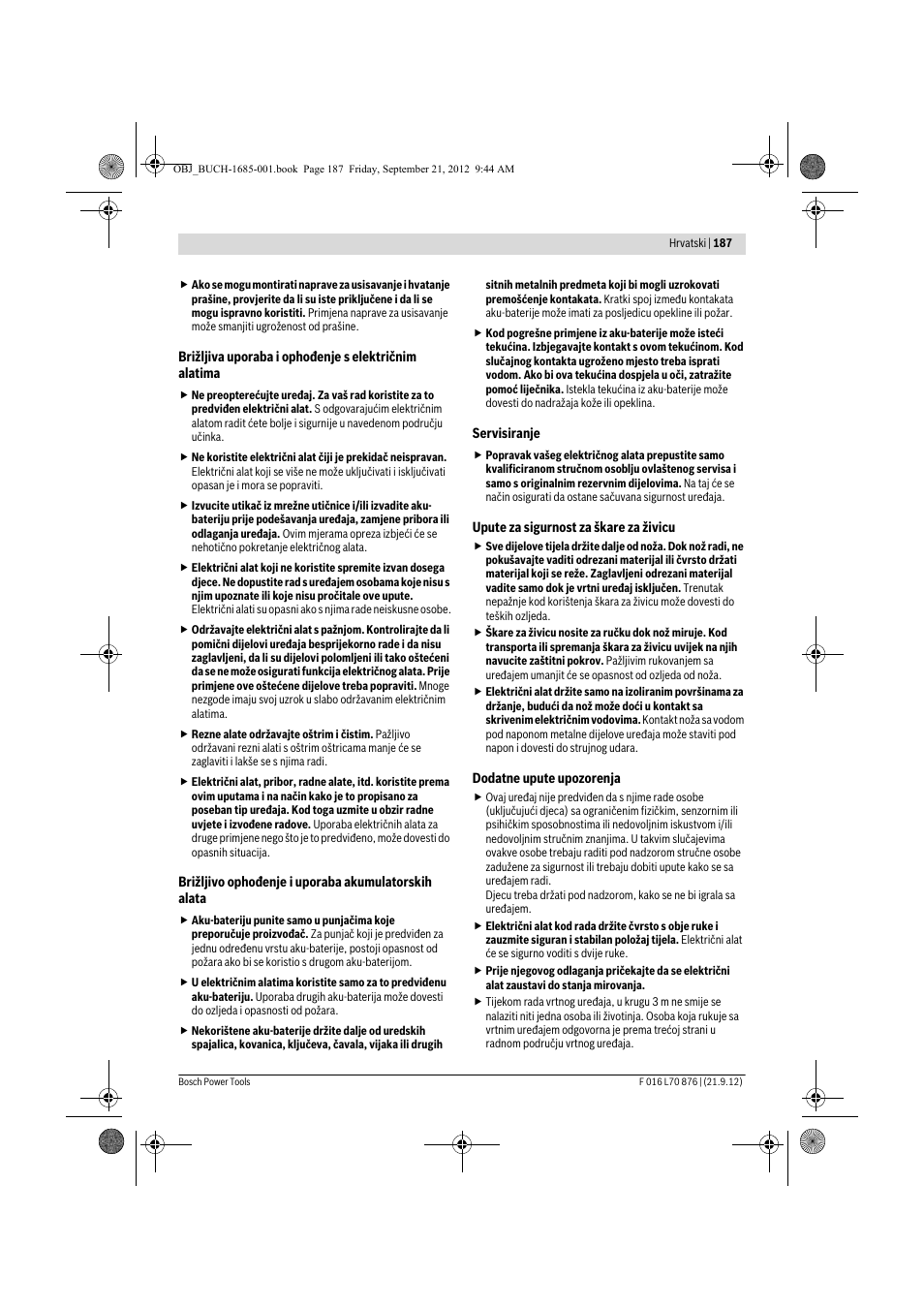 Bosch AHS 45-15 LI User Manual | Page 187 / 236