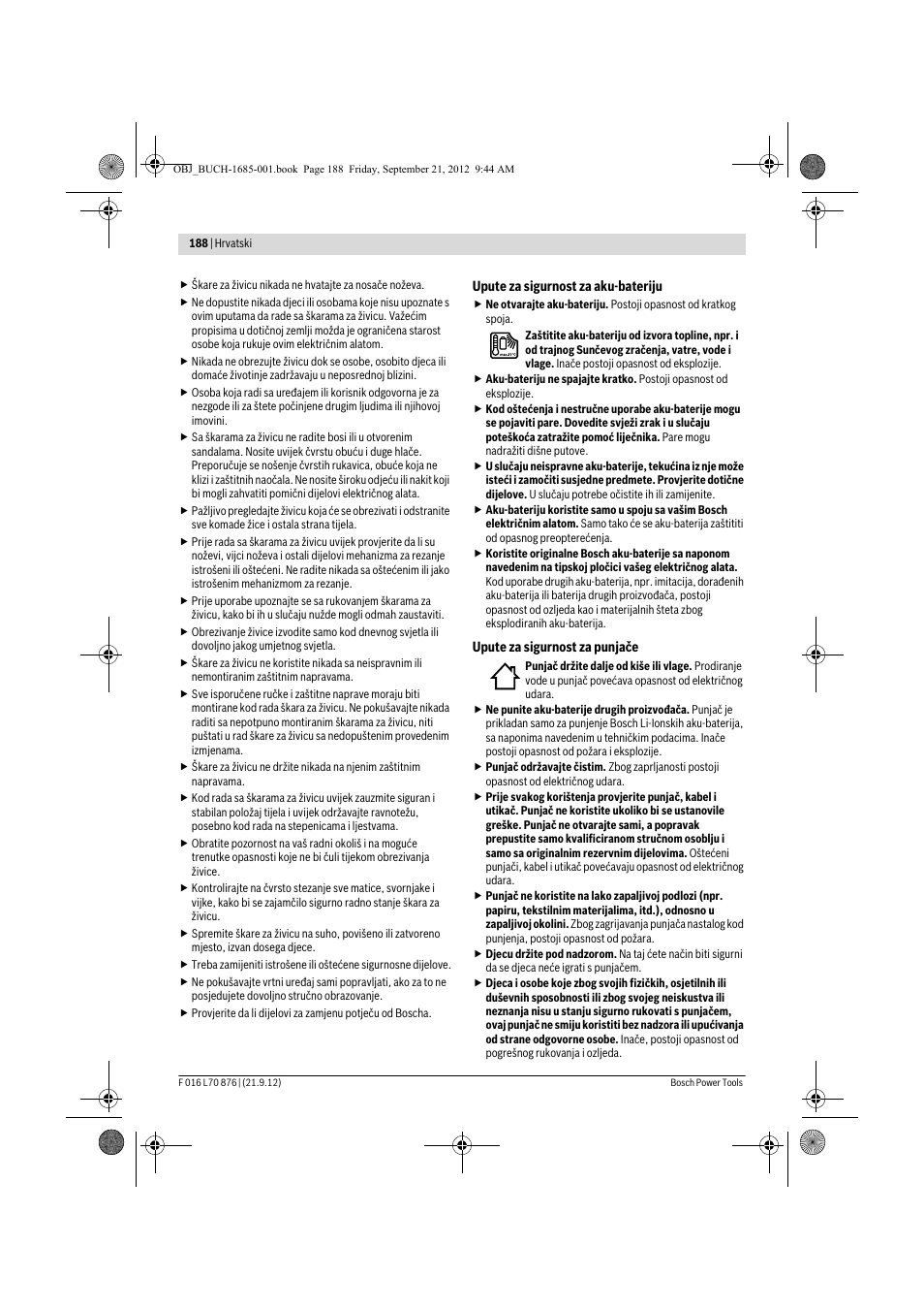 Bosch AHS 45-15 LI User Manual | Page 188 / 236