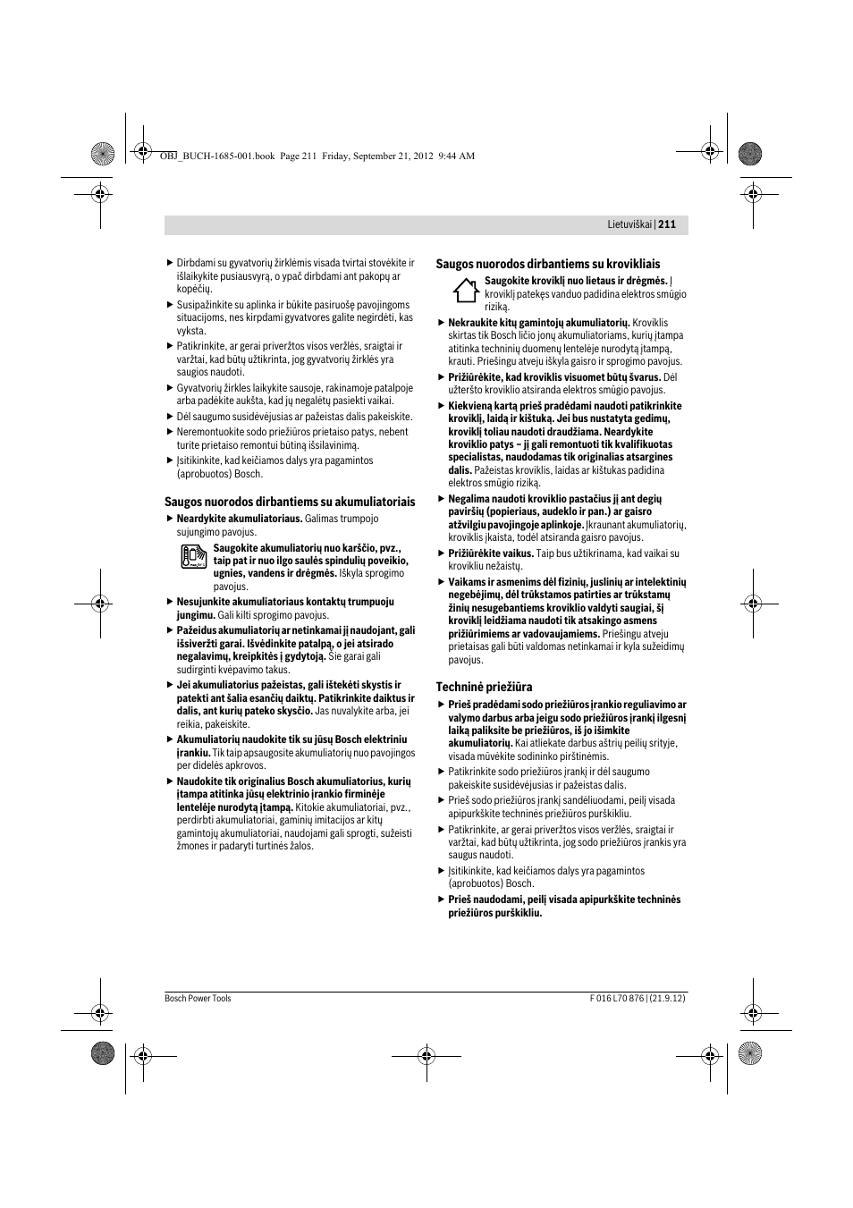 Bosch AHS 45-15 LI User Manual | Page 211 / 236