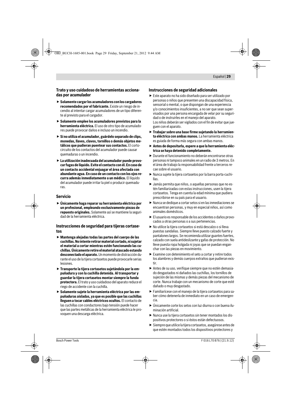 Bosch AHS 45-15 LI User Manual | Page 29 / 236