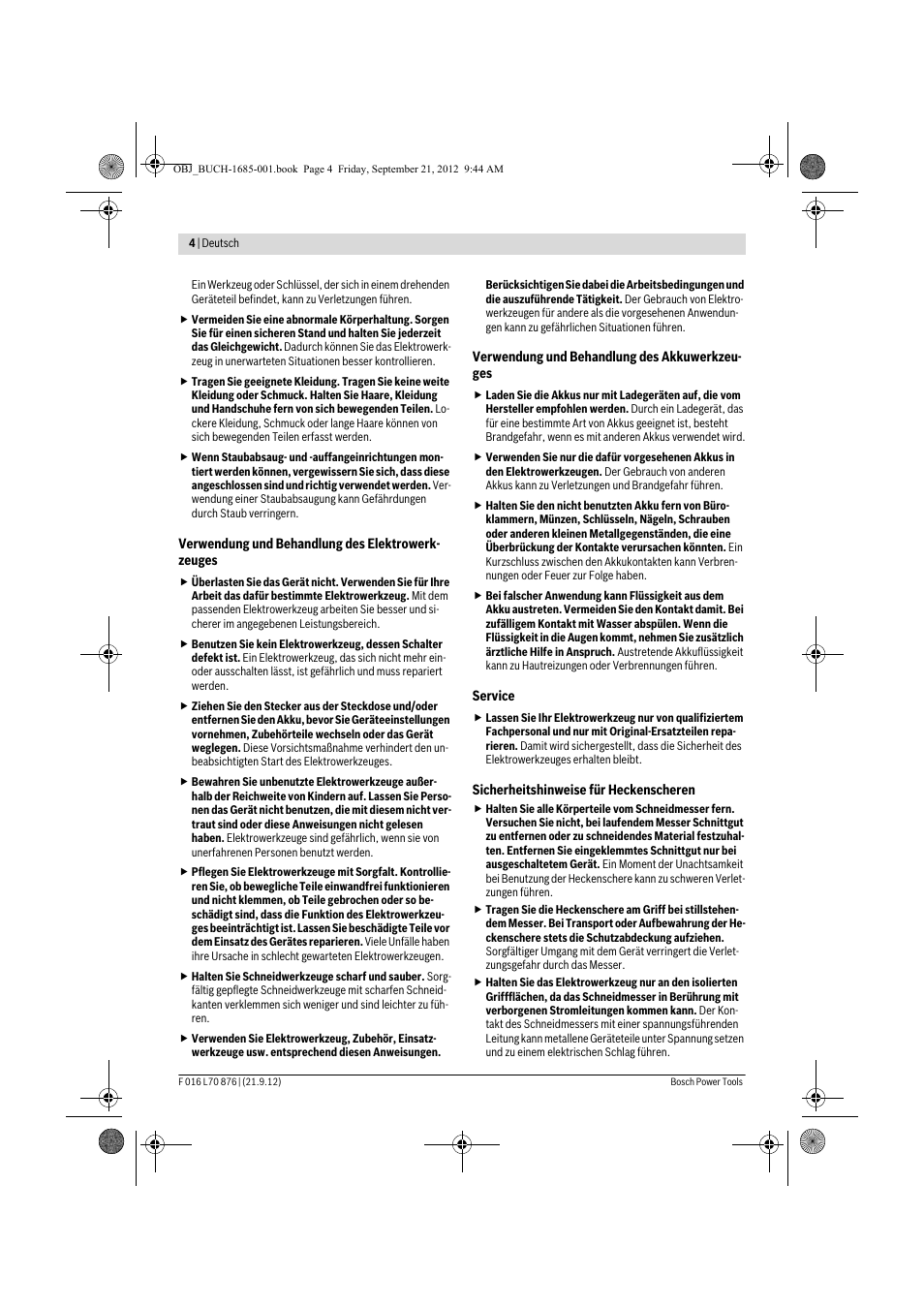 Bosch AHS 45-15 LI User Manual | Page 4 / 236