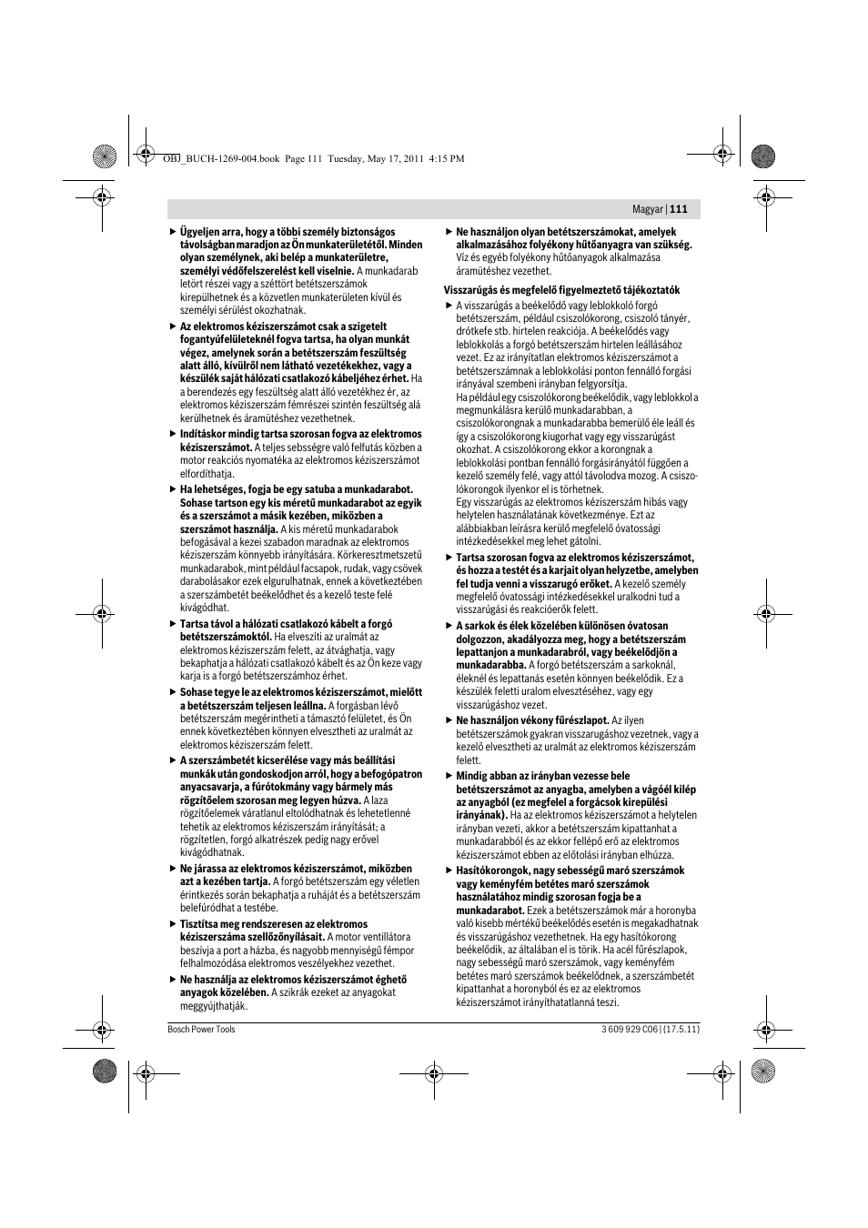 Bosch GGS 8 CE Professional User Manual | Page 111 / 196