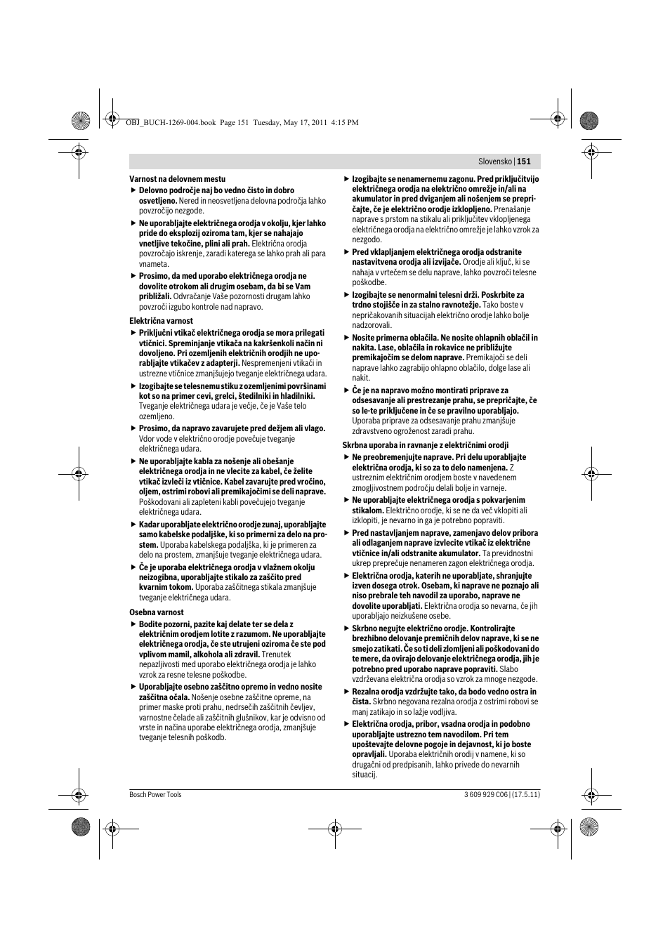 Bosch GGS 8 CE Professional User Manual | Page 151 / 196